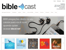 Tablet Screenshot of biblecast.net.br